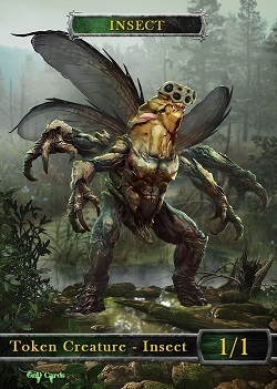 Insect #07 Black Green - 2ct